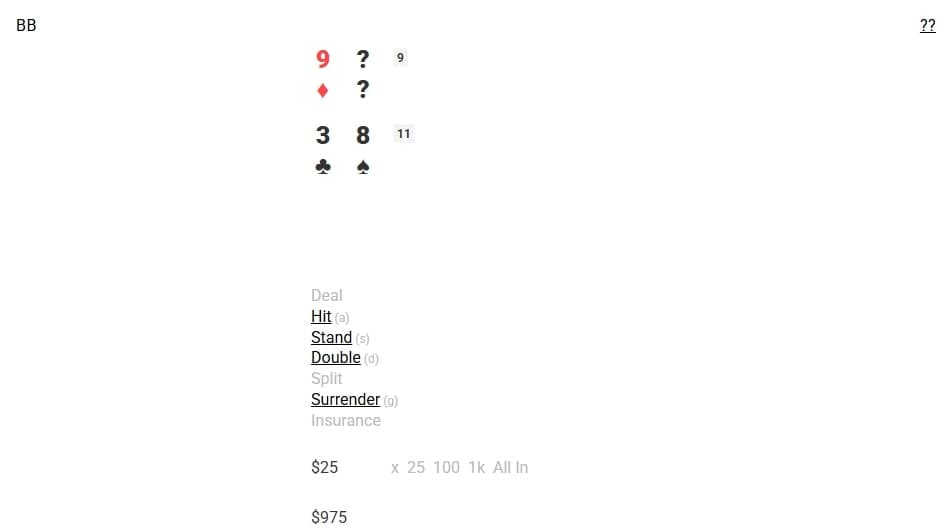 Blackjack Break