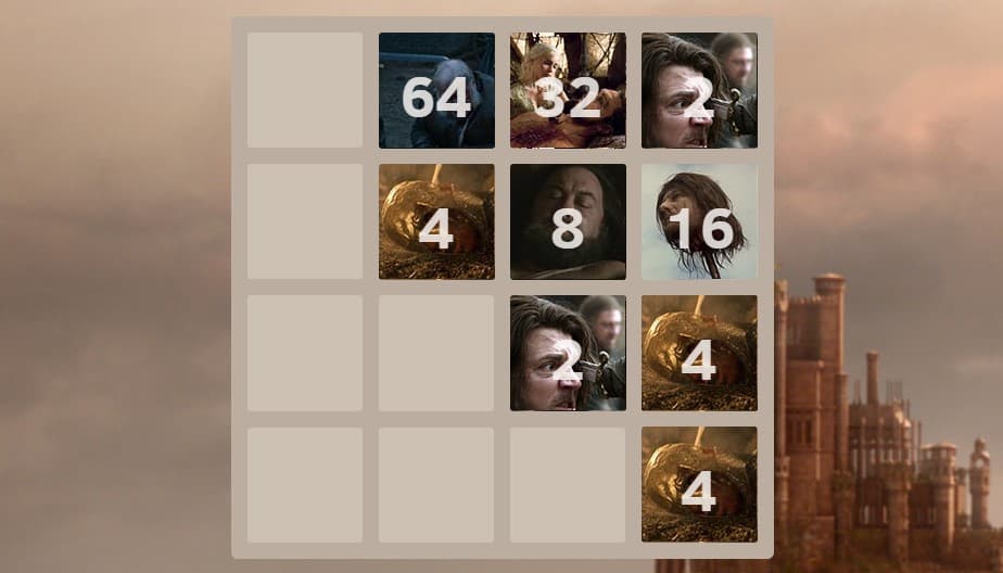 2048 GoT Edition