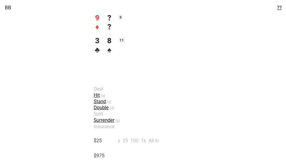 Blackjack Break