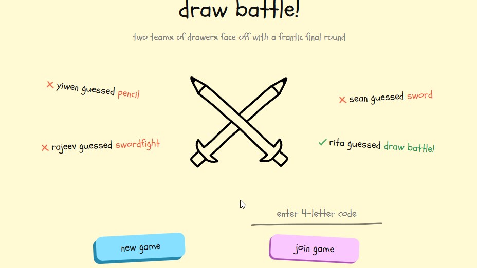 Draw battle
