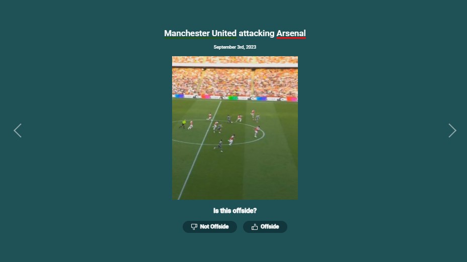 Offside Or Not