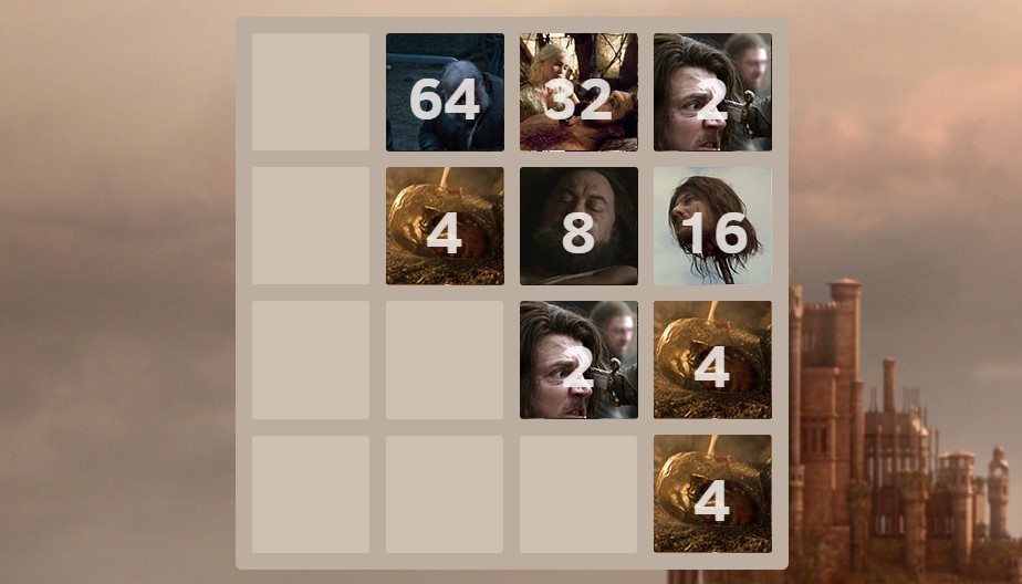 2048 GoT Edition